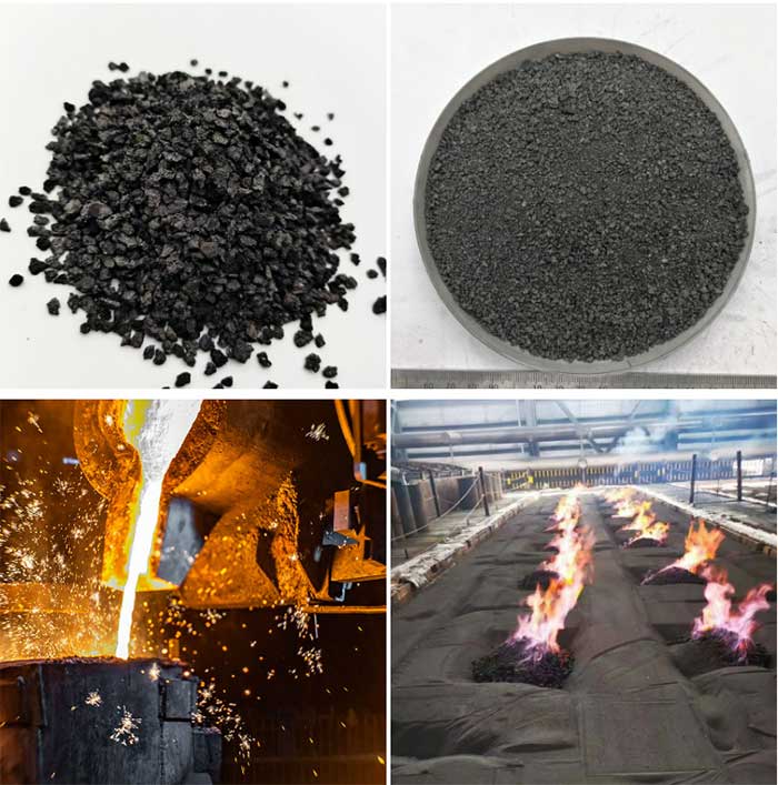 Graphite petroleum coke