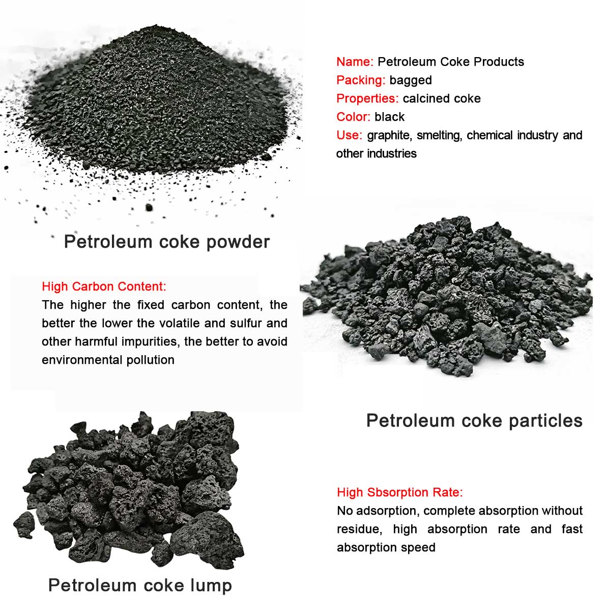 Metallurgical Industry Usage Hign Quality Metallurgical Coke